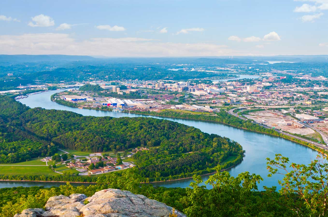 Incredible view of the Tennessee Valley